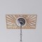 Ekena Millwork Hoover Wood Fretwork Pierced Ceiling Medallion, Alder, 16"W x 8"H x 5 7/8"ID x 3/8"T CMWP16X08X0375HOAL - alternate 7